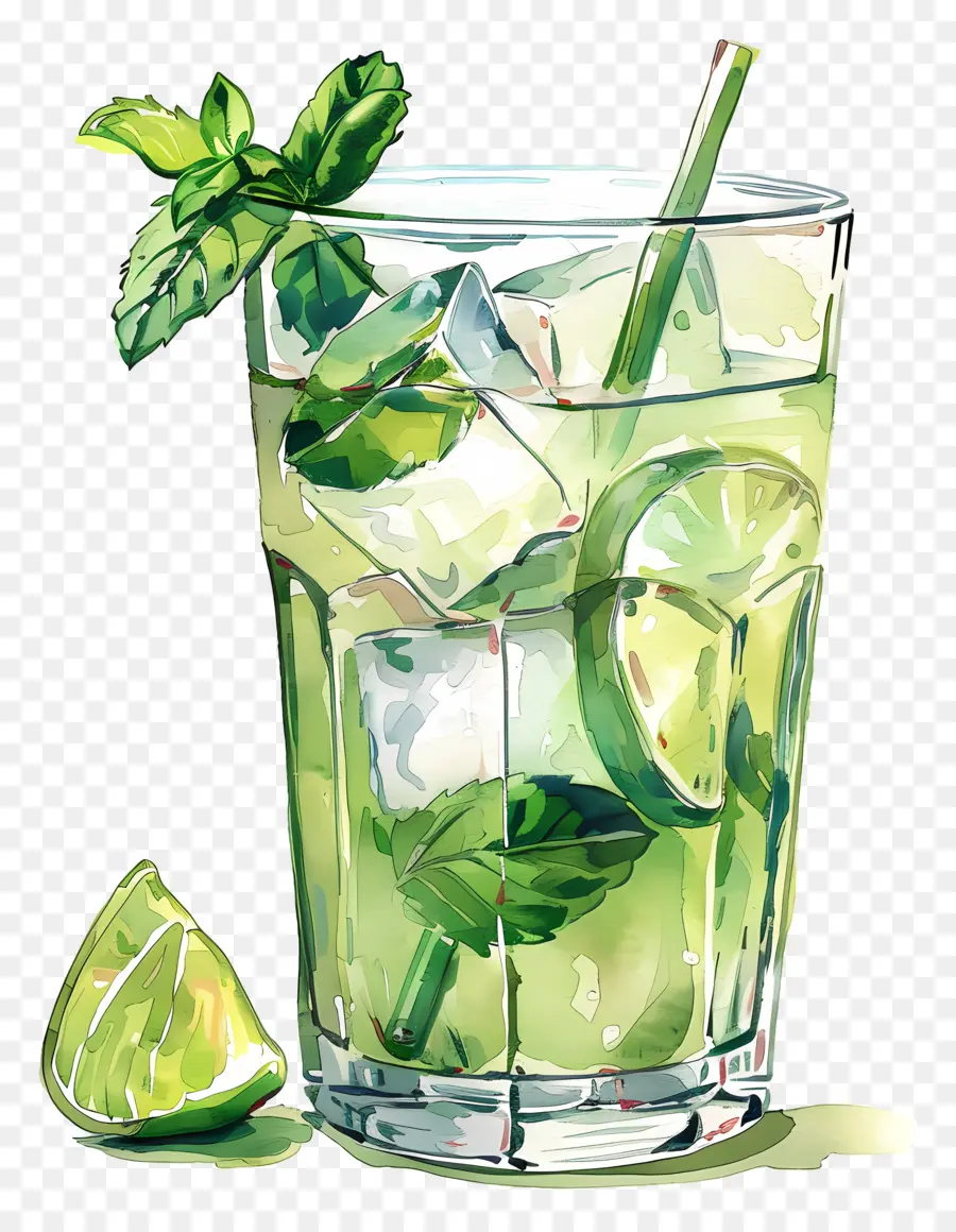 Mojito，Bebida Tropical PNG