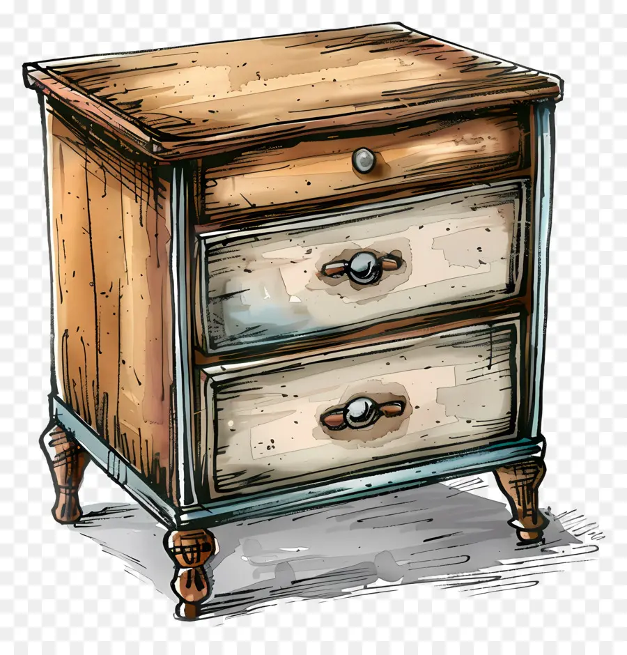 Dresser，Cajones De Madera PNG