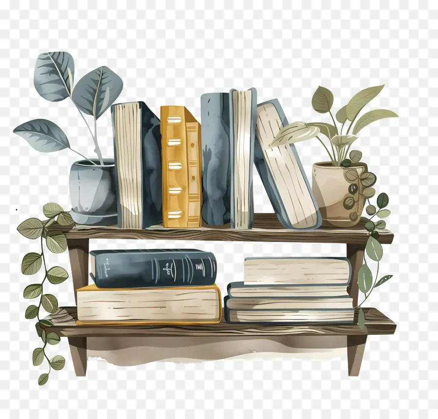 Los Libros Del Estante，Bookshelf PNG