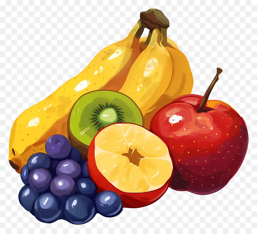 Fruta De Dibujos Animados，Frutas PNG