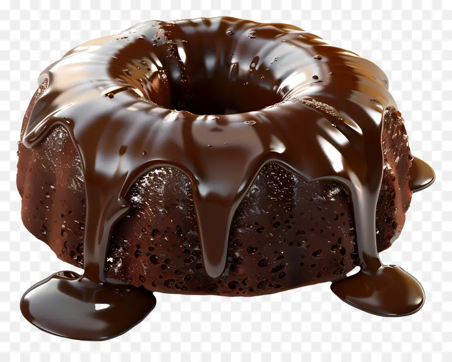 Pastel De Lava De Chocolate，Bizcocho PNG