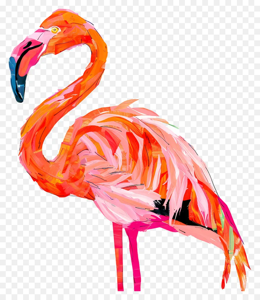 Flamingo，Ilustración Acuarela PNG