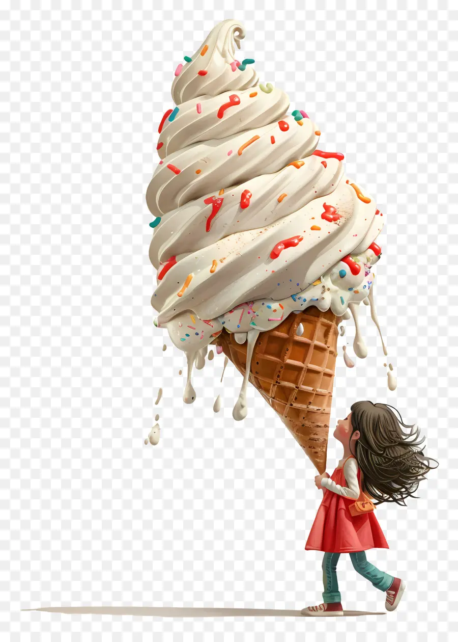 Enorme Helado，Helado PNG