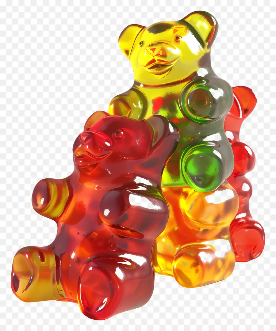 Gummy Bears，Dulces PNG