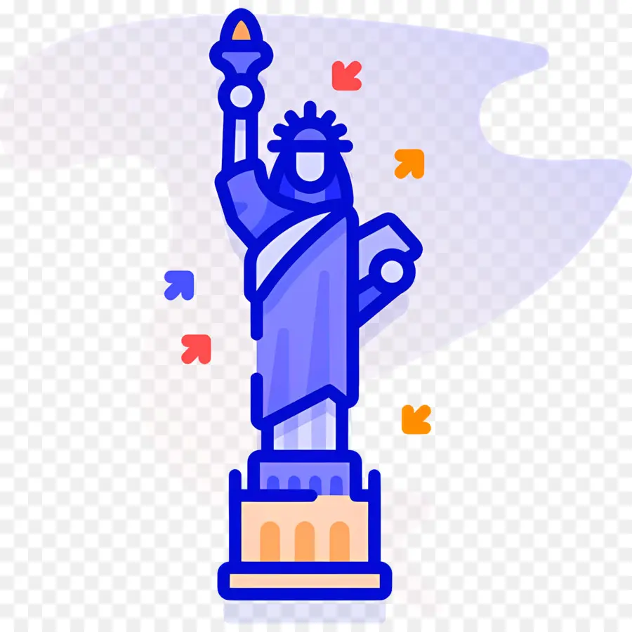 Estatua De La Libertad，Hito PNG