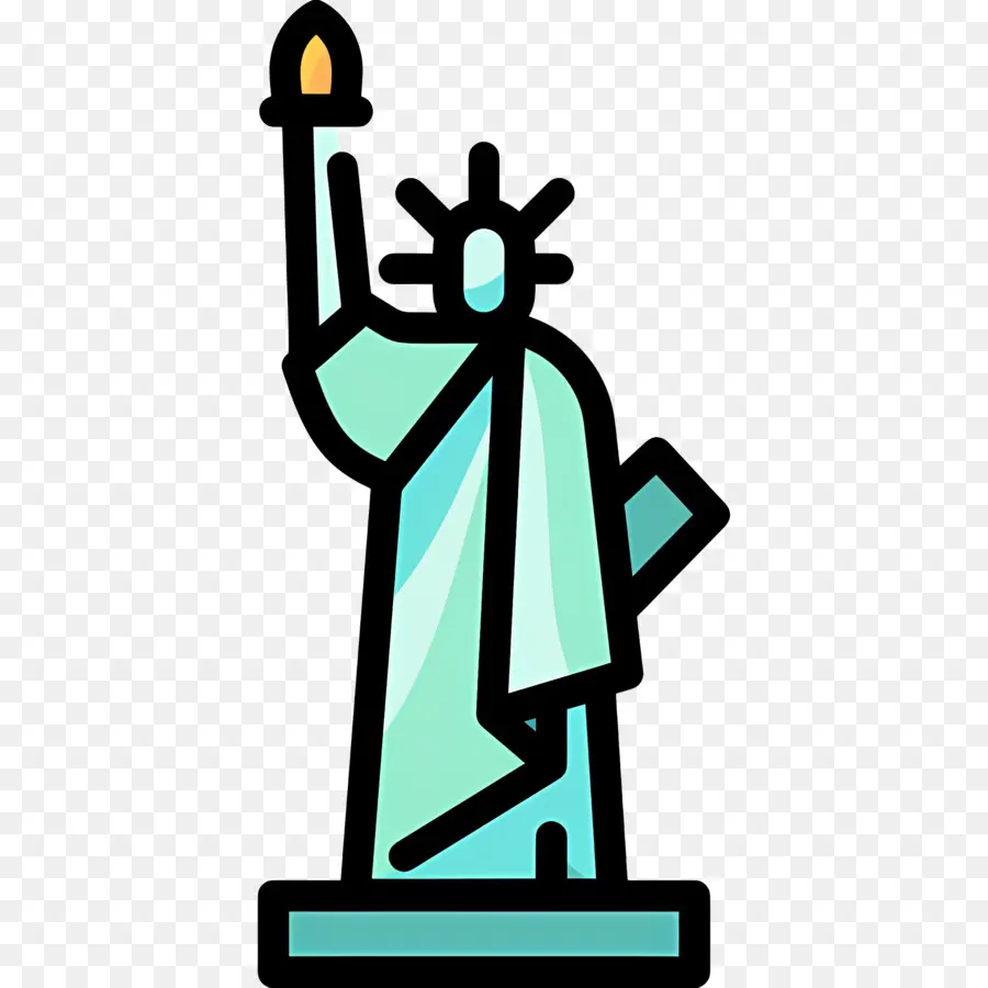 Estatua De La Libertad，Antorcha PNG