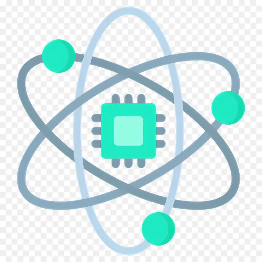 La Computación Cuántica，Estructura Atomica PNG