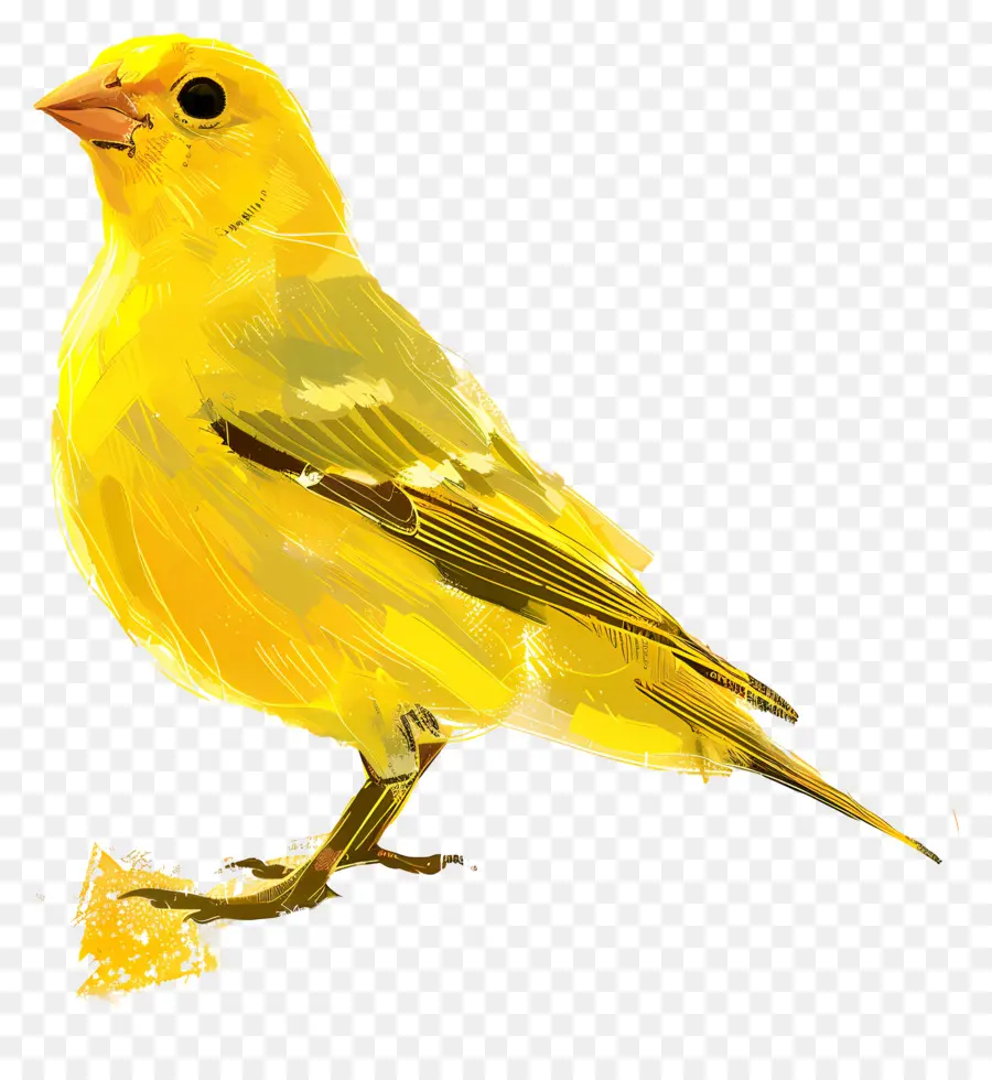 Canarias，Pájaro Amarillo PNG