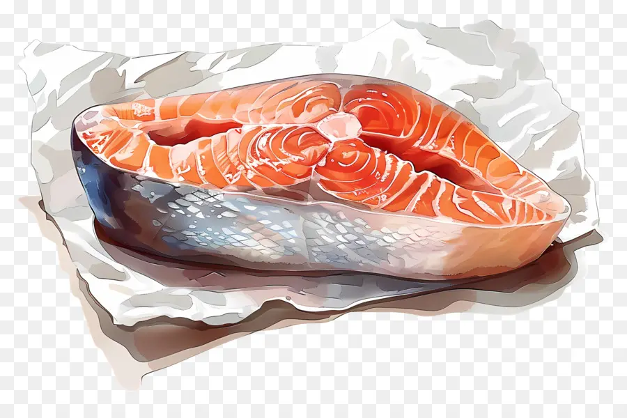 Carne De Pescado，Pescado Crudo PNG