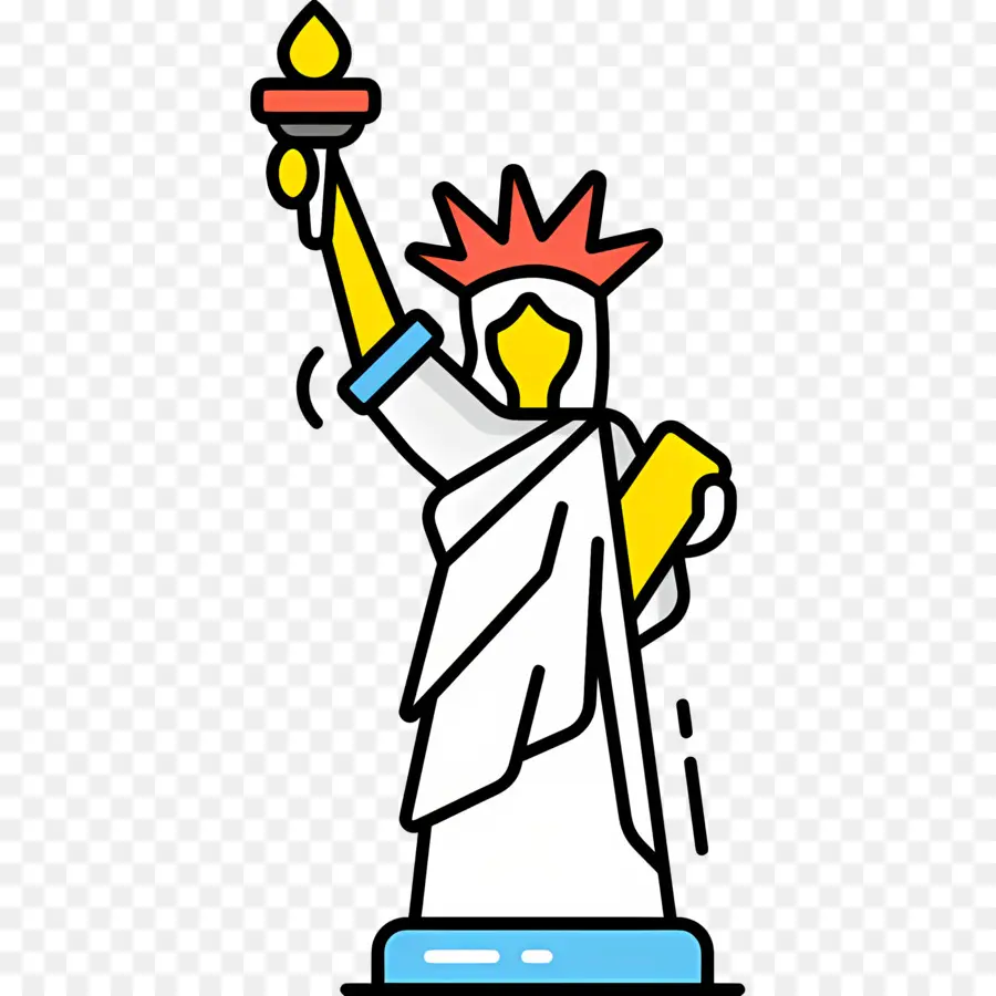 Estatua De La Libertad，Antorcha PNG