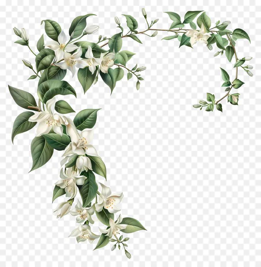 Jazmín Vid，Flor De Jazmín PNG