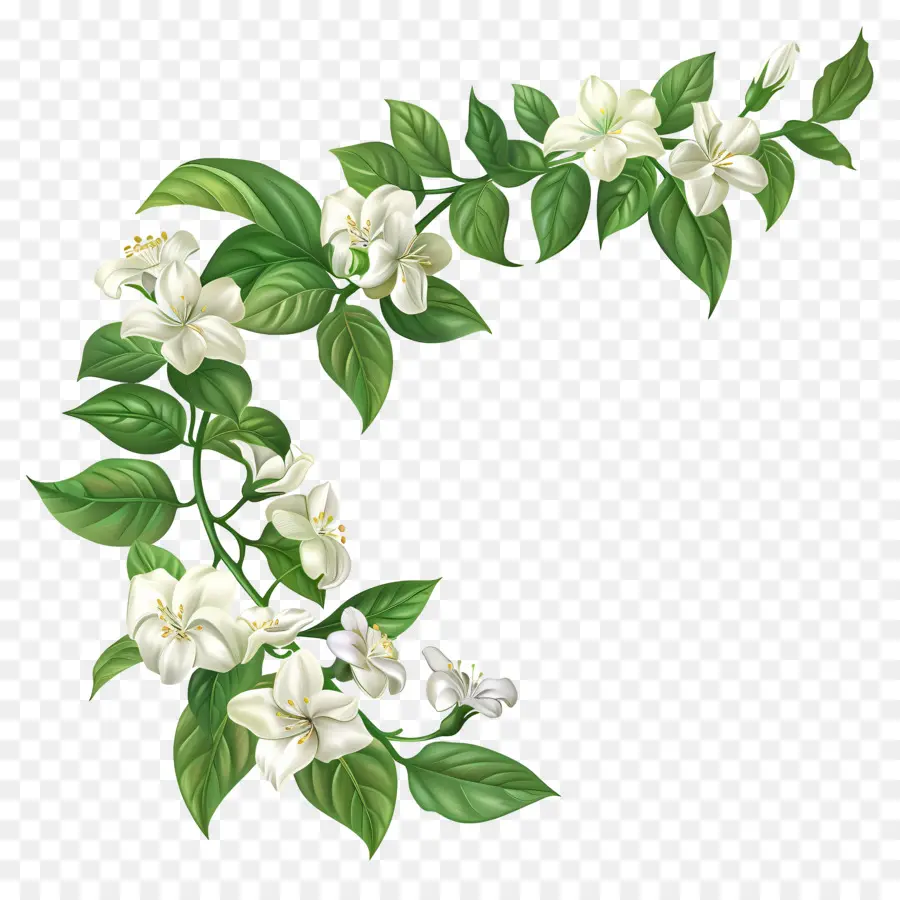 Jazmín Vid，Las Flores De Jazmín PNG