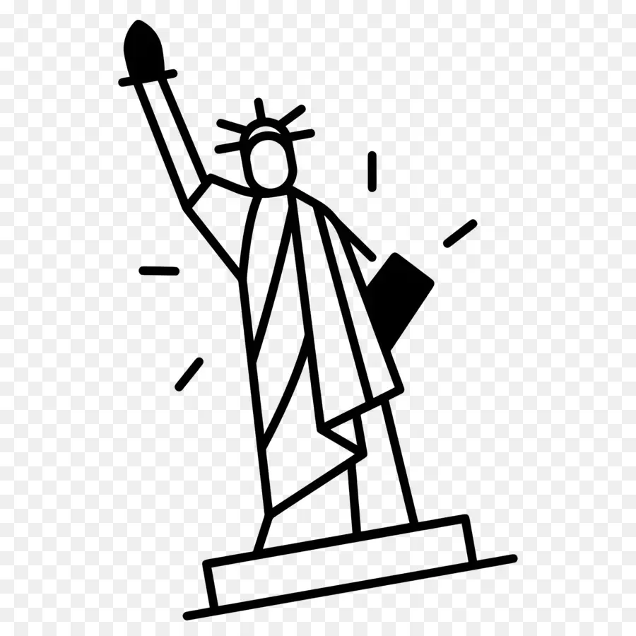 Estatua De La Libertad，Profesional De Negocios PNG
