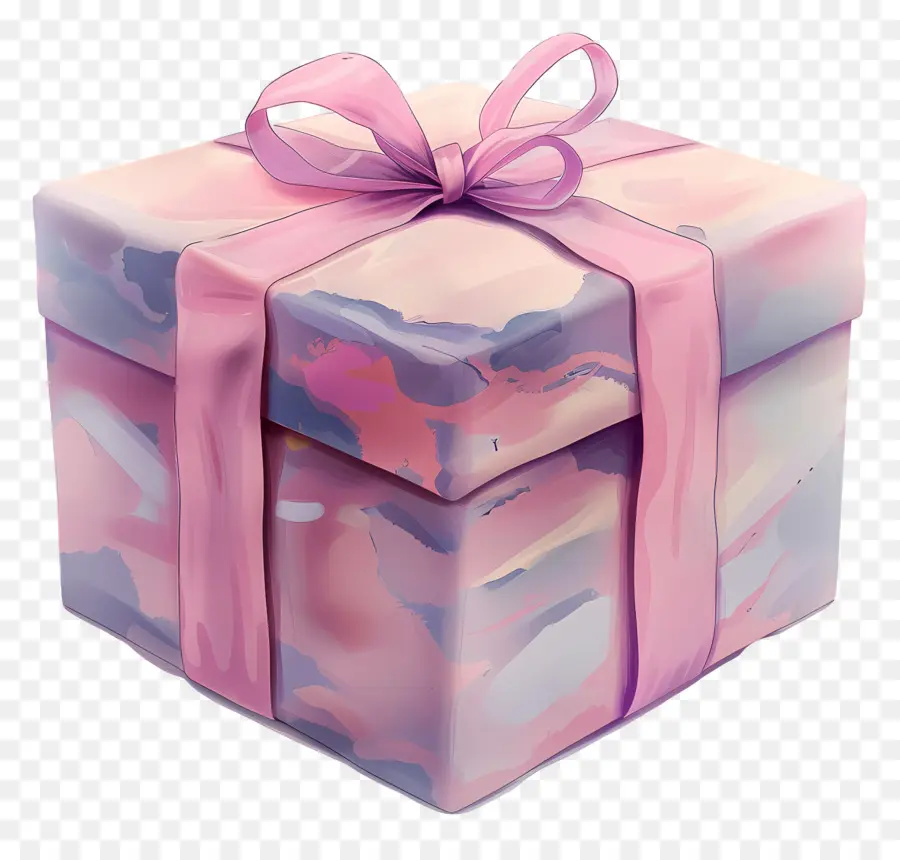 Caja De Regalo，Rosa Caja De Regalo PNG