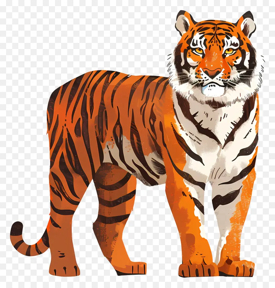 Tigre，Naranja PNG