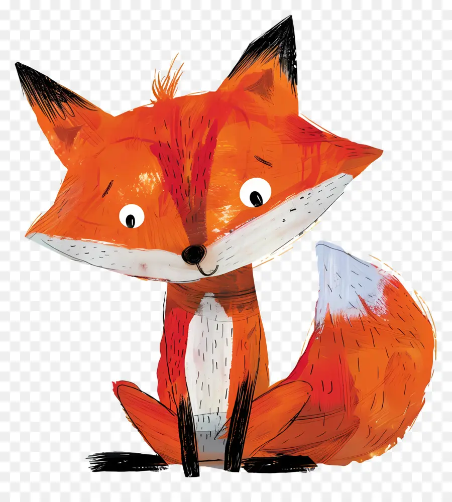 De Dibujos Animados De Fox，Zorro Rojo PNG