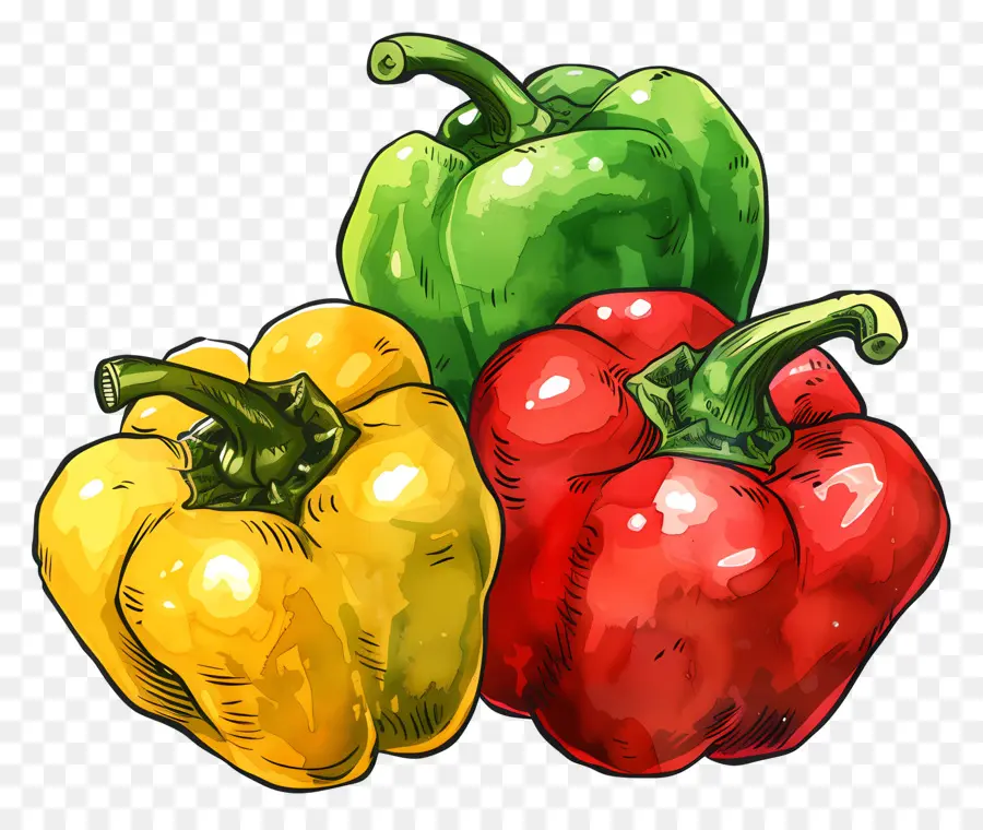 Bell Peppers，Classification PNG