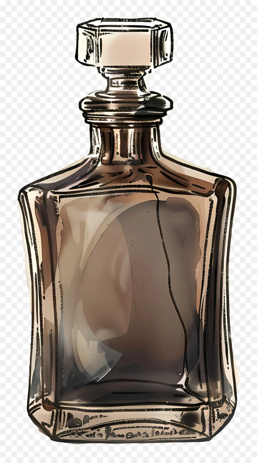 Frasco Estrecho，Botella De Perfume PNG