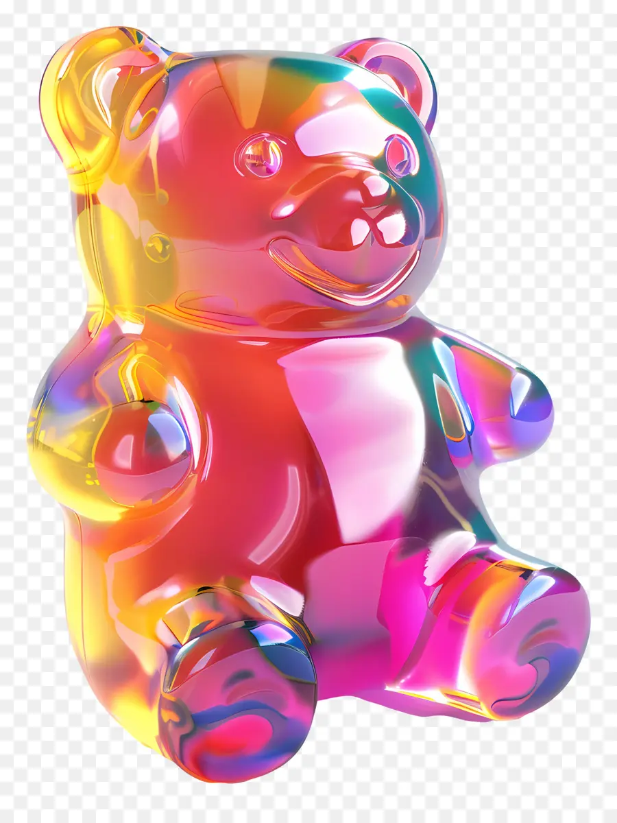 Gummy Bears，Oso De Vidrio PNG