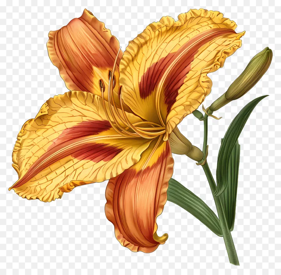 Hemerocallis，Flor PNG