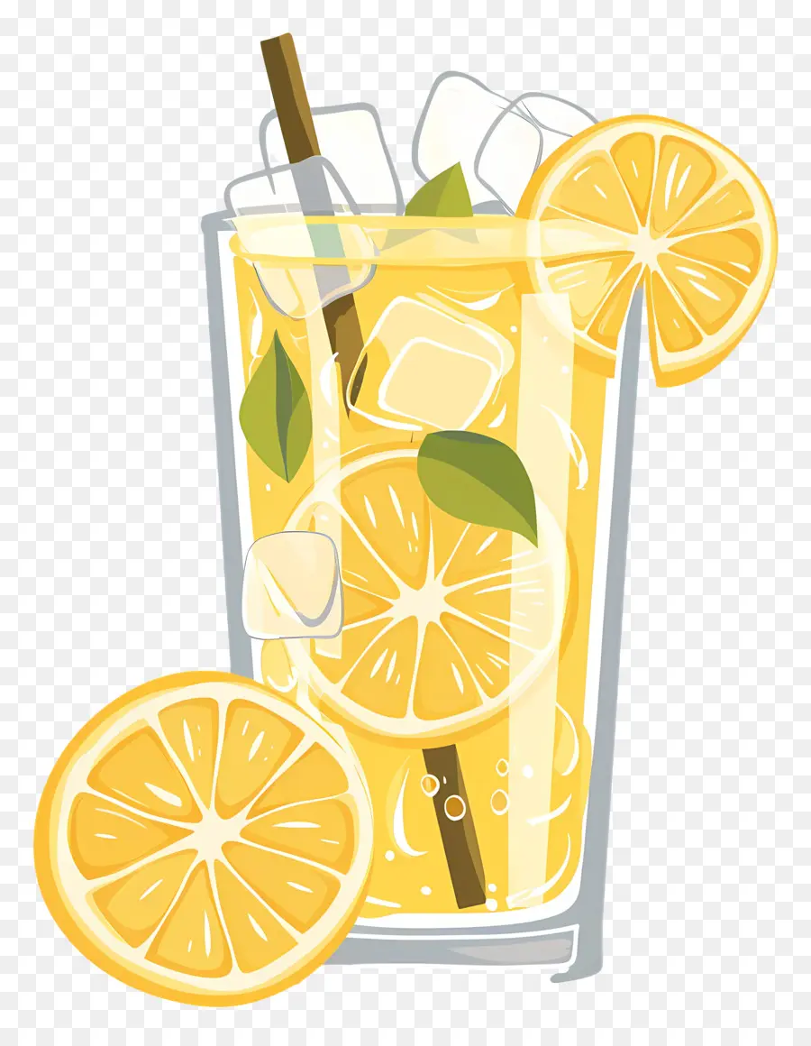 Limonada，Bebida Refrescante PNG