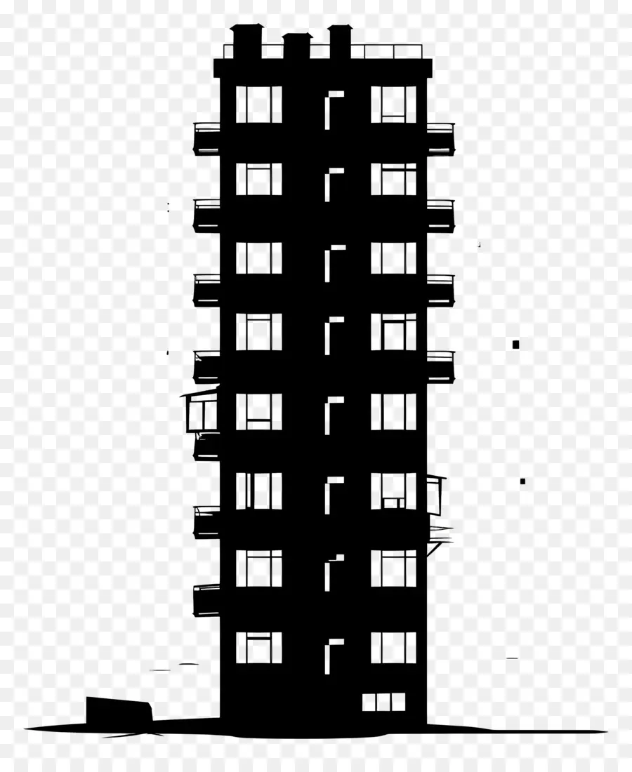 La Construcción De La Silueta，La Arquitectura Moderna PNG