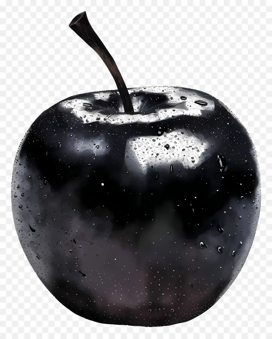 Apple，Negro De Apple PNG