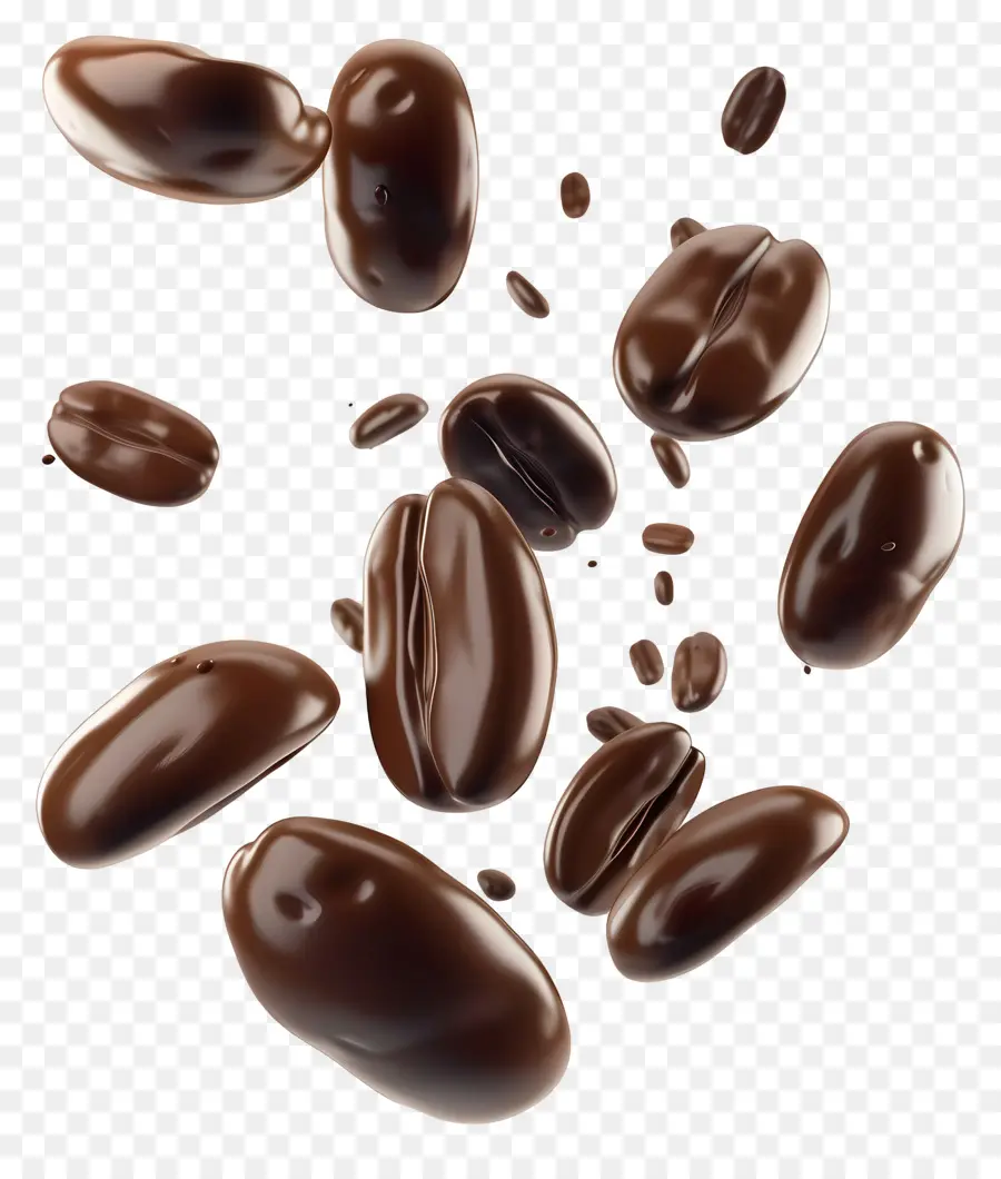 Los Granos De Café，Chocolate PNG