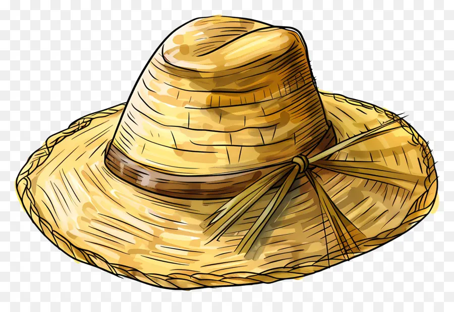 Sombrero De Paja，Sombrero Amarillo PNG