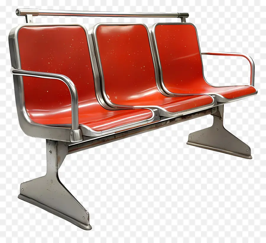 Asiento Del Metro，Banco De Metal PNG