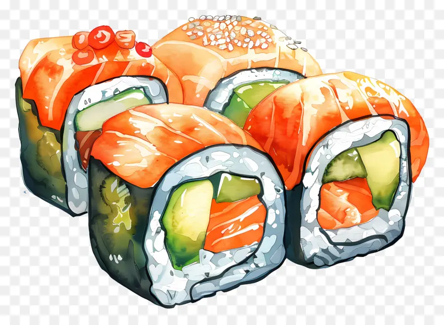 Rollos，Sushi PNG