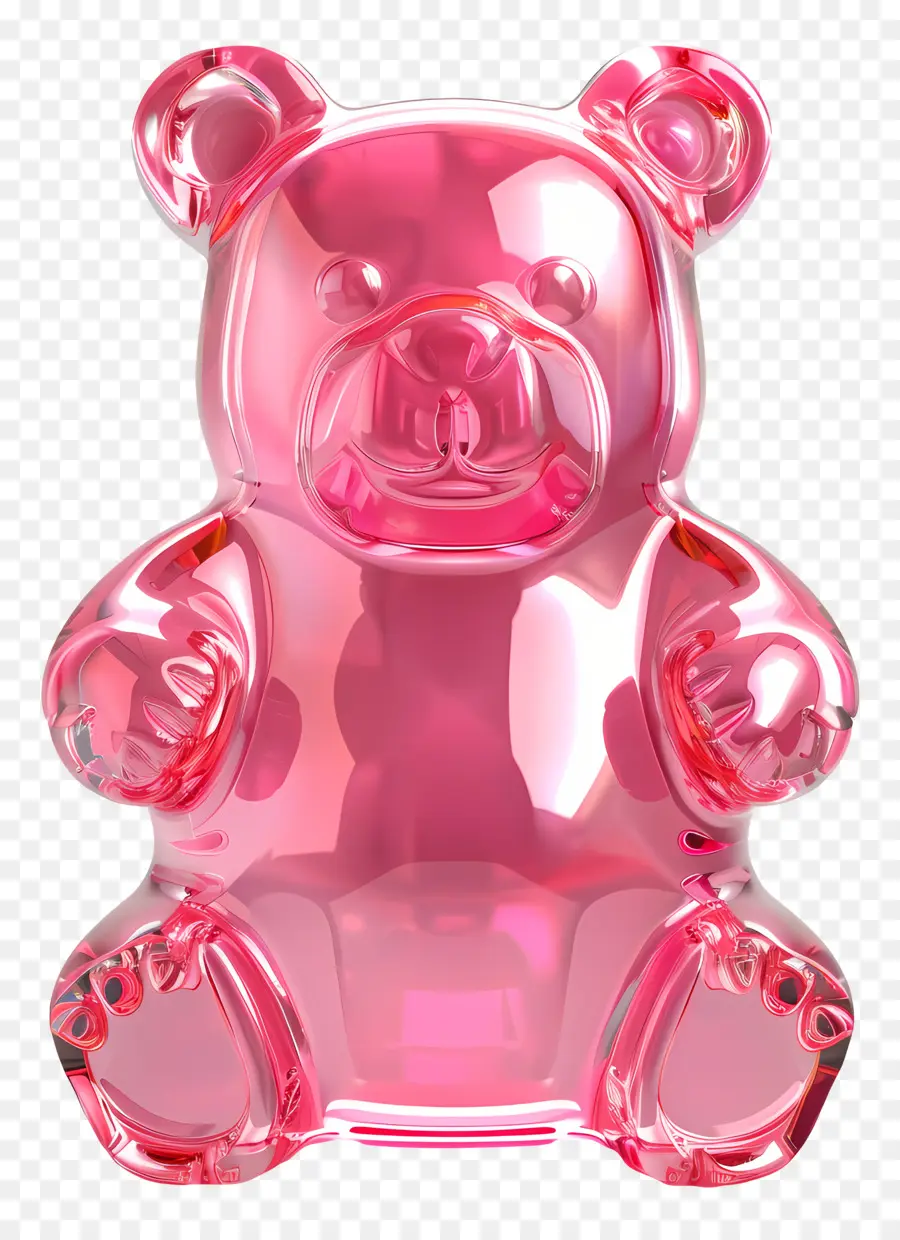 Gummy Bears，Rosa Oso De Peluche PNG