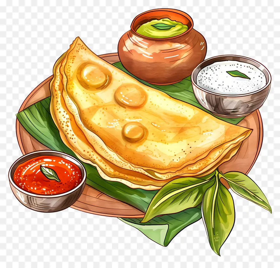 Dosa，Sambar PNG