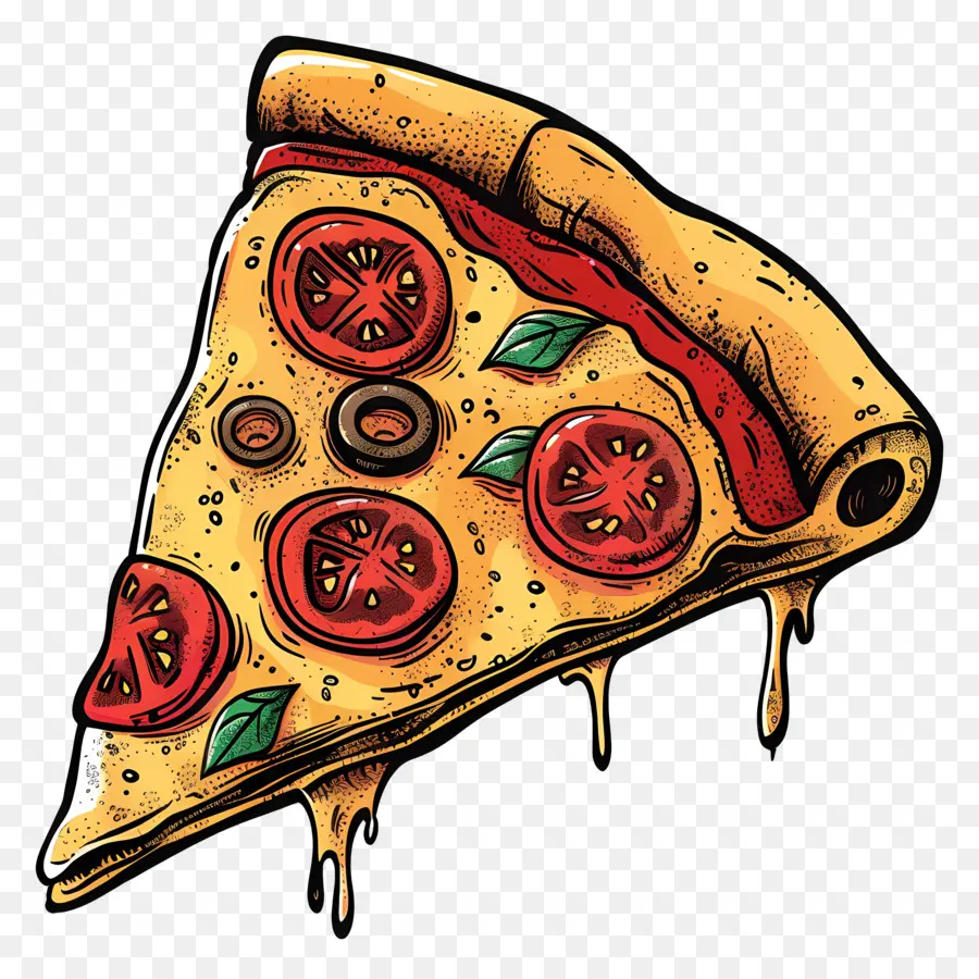 Rebanada De Pizza，Pizza PNG