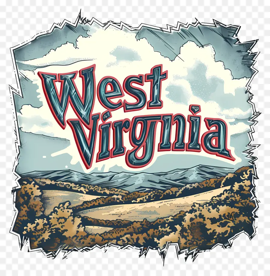 West Virginia Día，Montañas Apalaches PNG