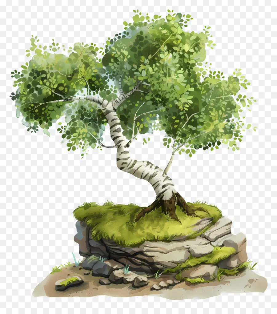 árbol De Abedul，Árbol PNG