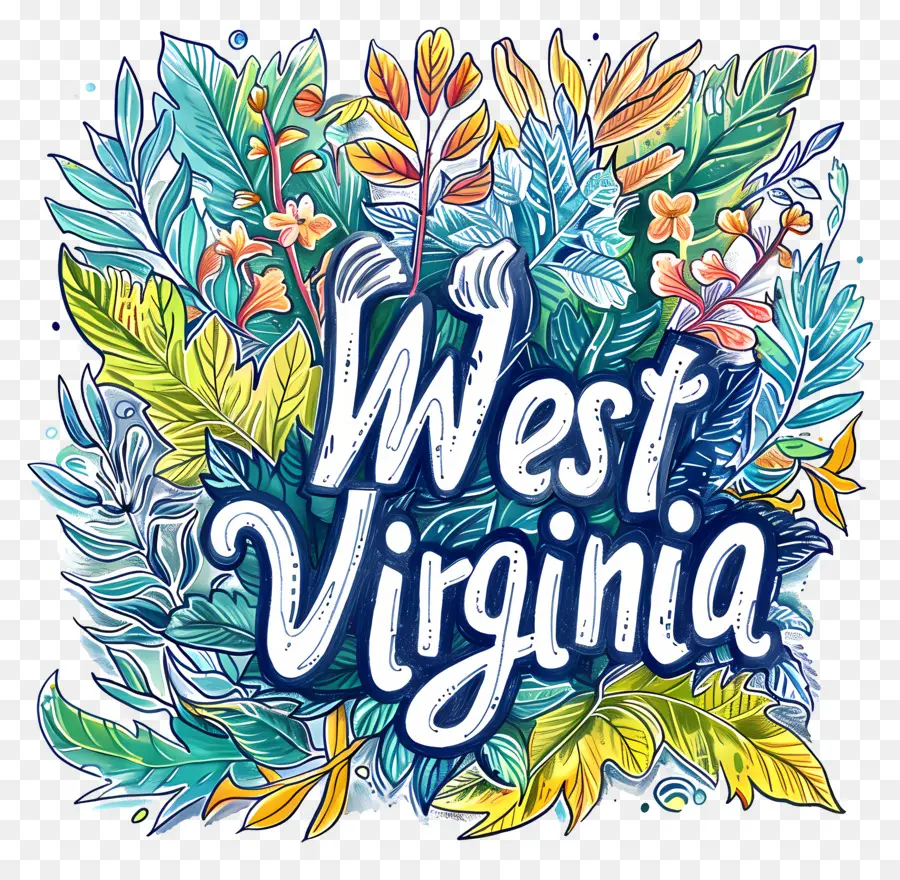 West Virginia Día，Pintado A Mano PNG