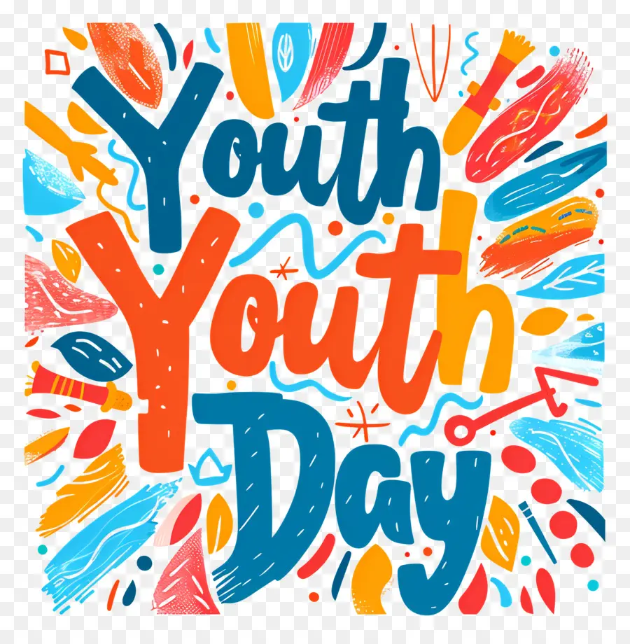 El Día De La Juventud，Colorido PNG