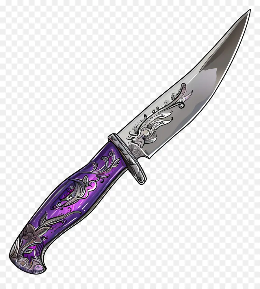 Cuchillo，Cuchillo Decorativo PNG