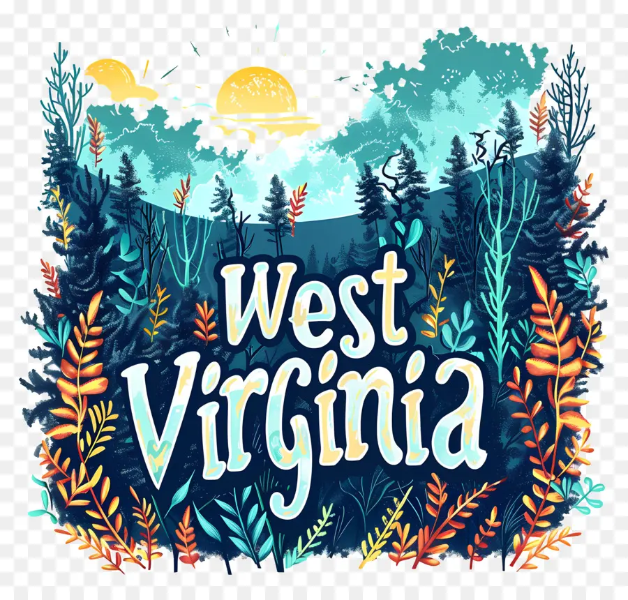 West Virginia Día，Virginia Occidental PNG