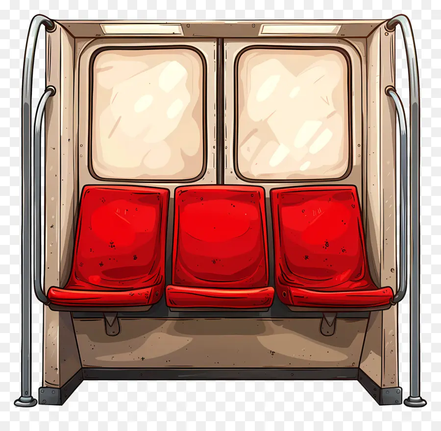 Asiento Del Metro，Vagón De Tren PNG