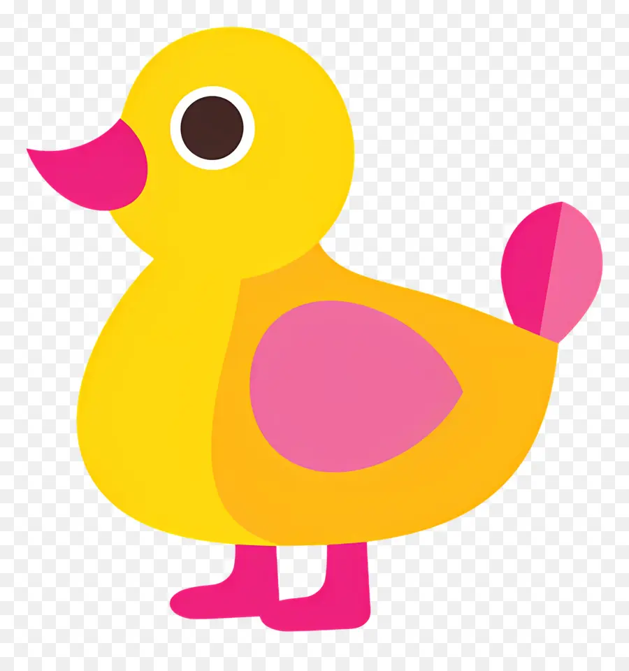 Pato De Dibujos Animados，Pato Amarillo PNG