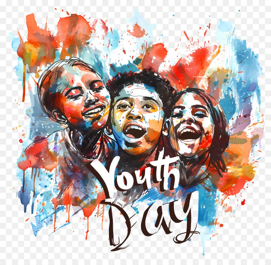 El Día De La Juventud，Caras PNG