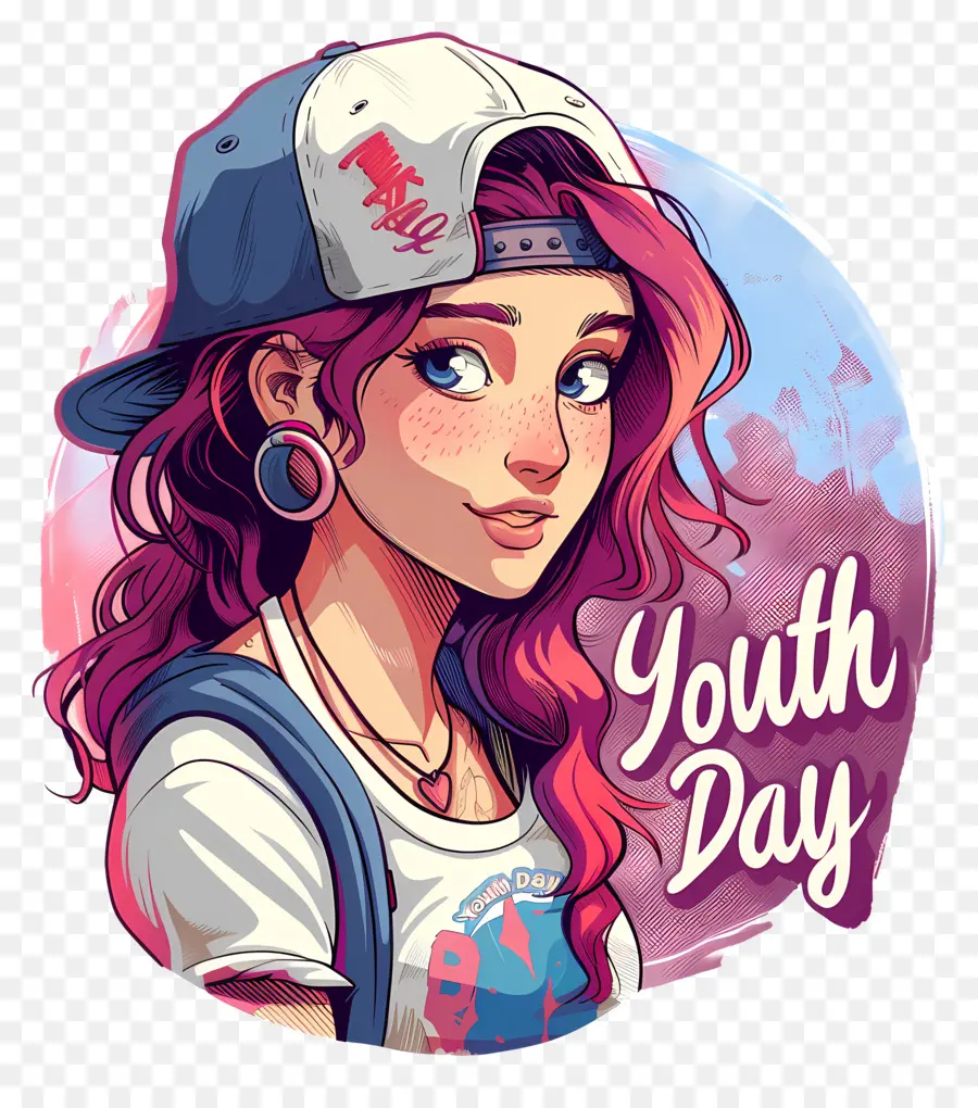 Día De La Juventud，Chica PNG