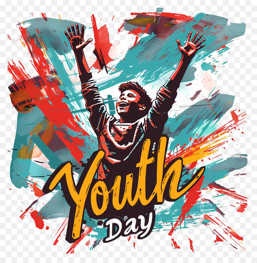 El Día De La Juventud，Punteado PNG