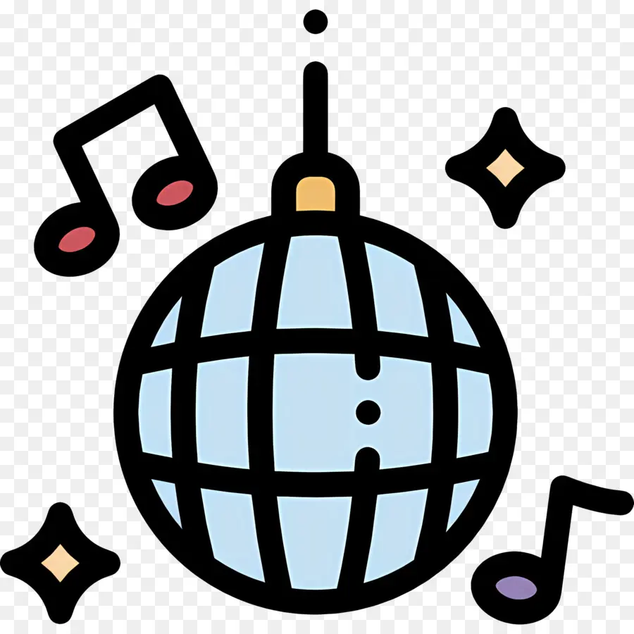 Bola De Espejos，La Bola De Discoteca PNG