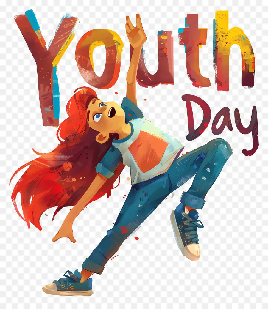 El Día De La Juventud，Saltar PNG