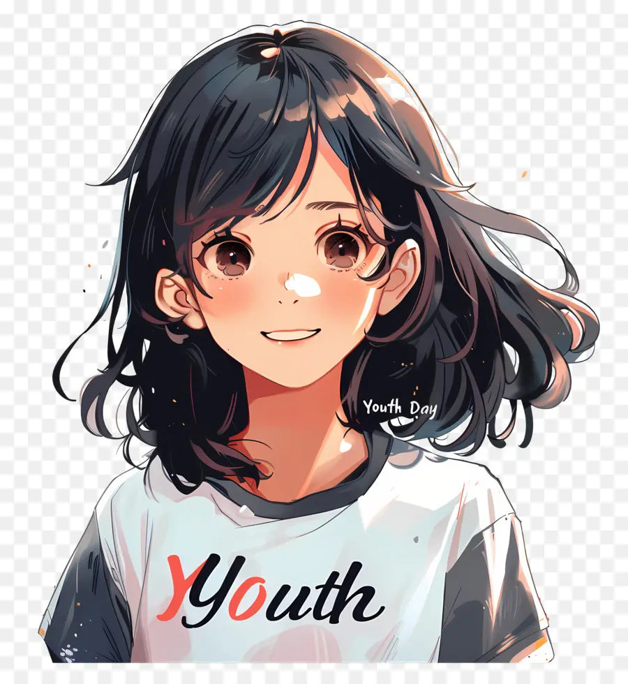 El Día De La Juventud，Anime PNG