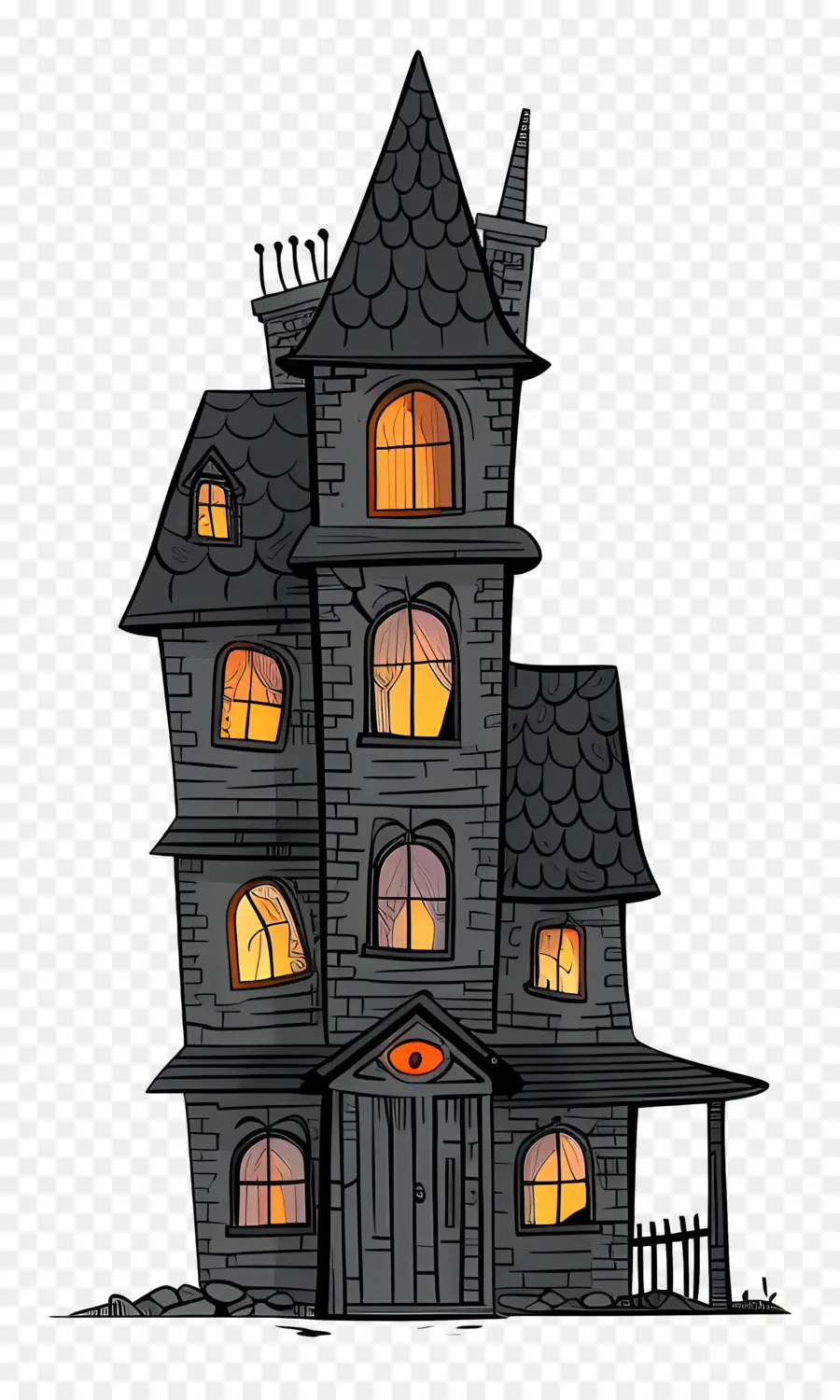 La Casa Encantada，Piedra Negra PNG