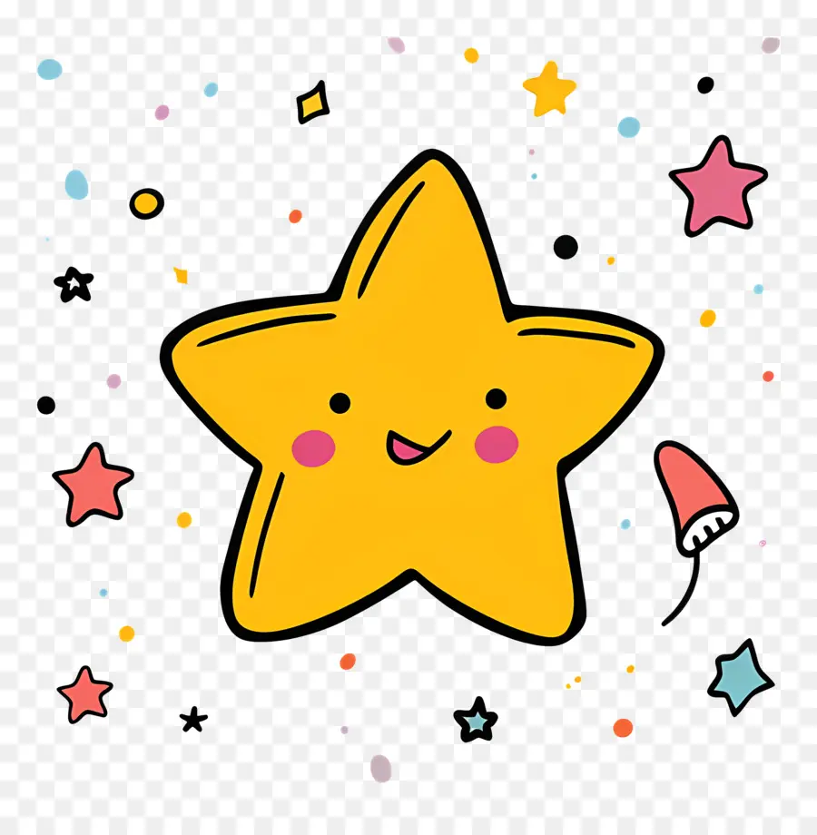 Estrella，Estrella Sonriente PNG